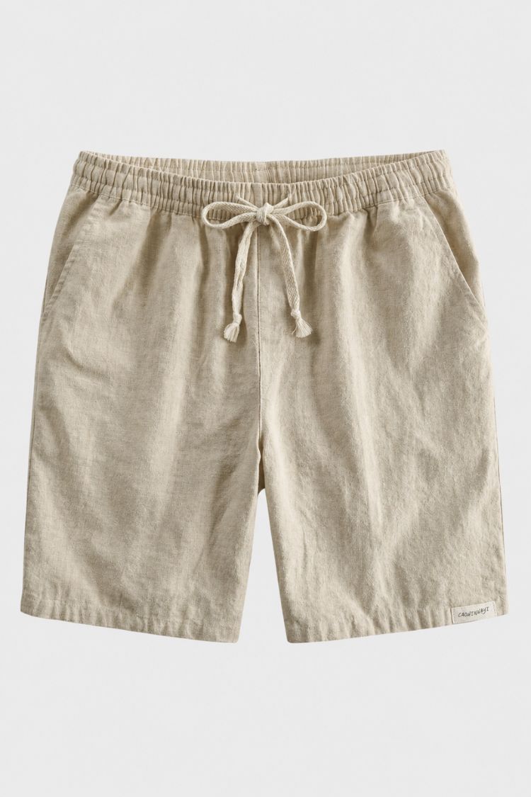 Men's Japan Style Relaxed Fit Casual Drawstring Shorts | Above Knee