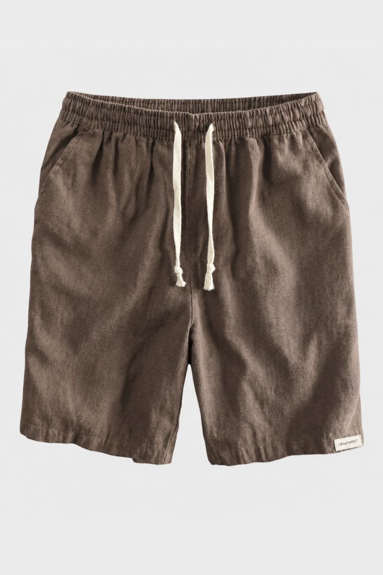 Men's Japan Style Relaxed Fit Casual Drawstring Shorts | Above Knee