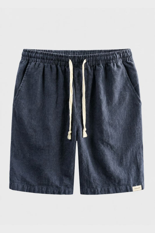 Men's Japan Style Relaxed Fit Casual Drawstring Shorts | Above Knee