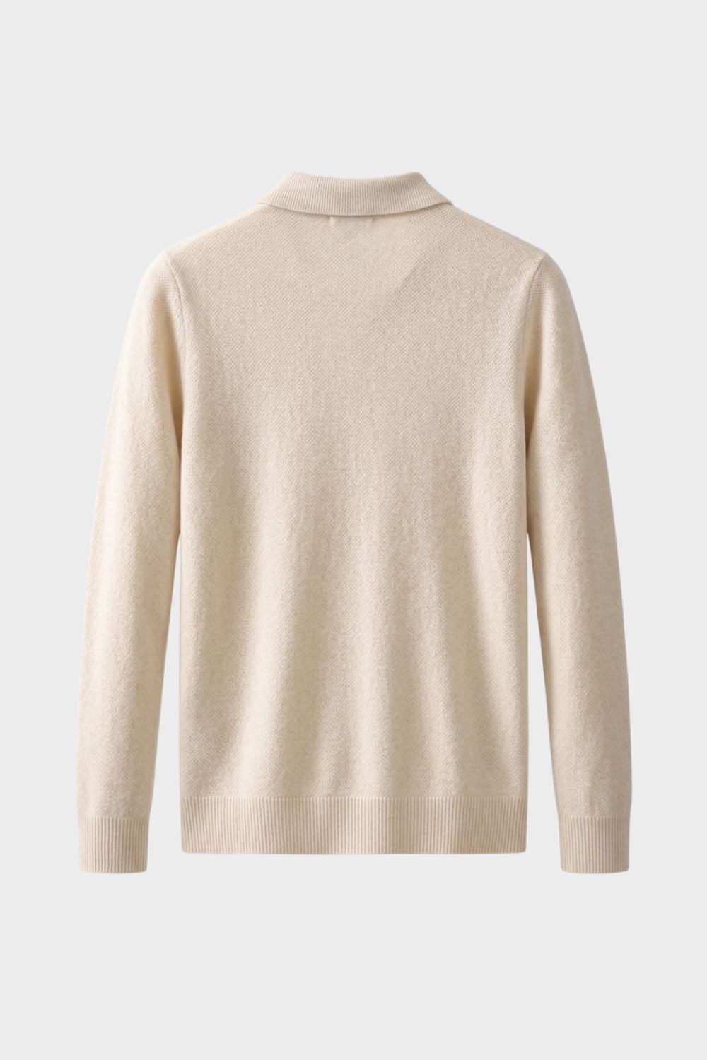 Men's Polo Sweater | Button Placket