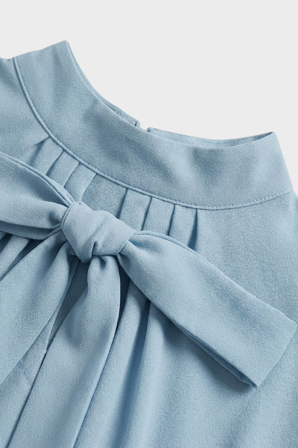 Pleated Midi Dress for Women with Long Sleeves and Belt