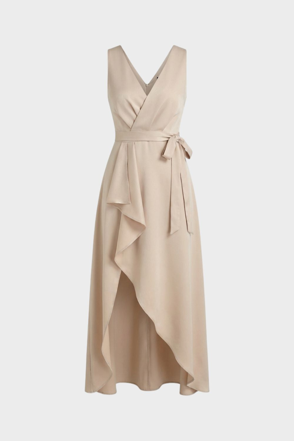 V-Neck Wrap Maxi Dress for Women