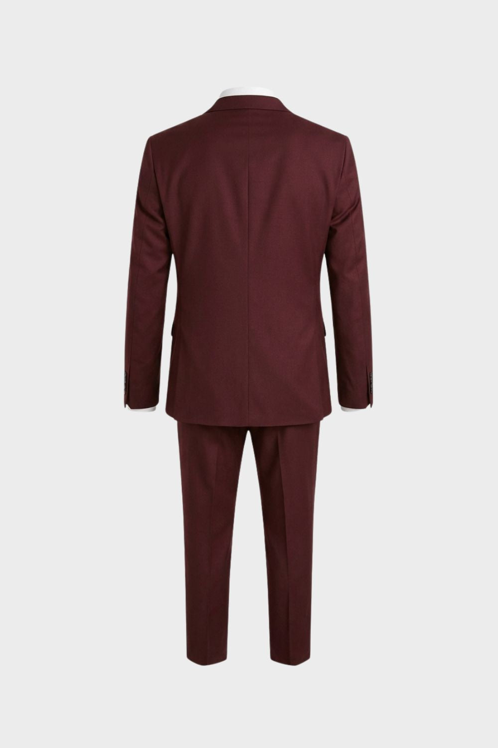Men's Slim Fit Two-Piece Suit with Notched Lapels