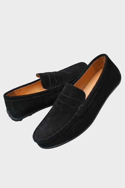 Men's Moccasin Stitch Slip-On Loafers