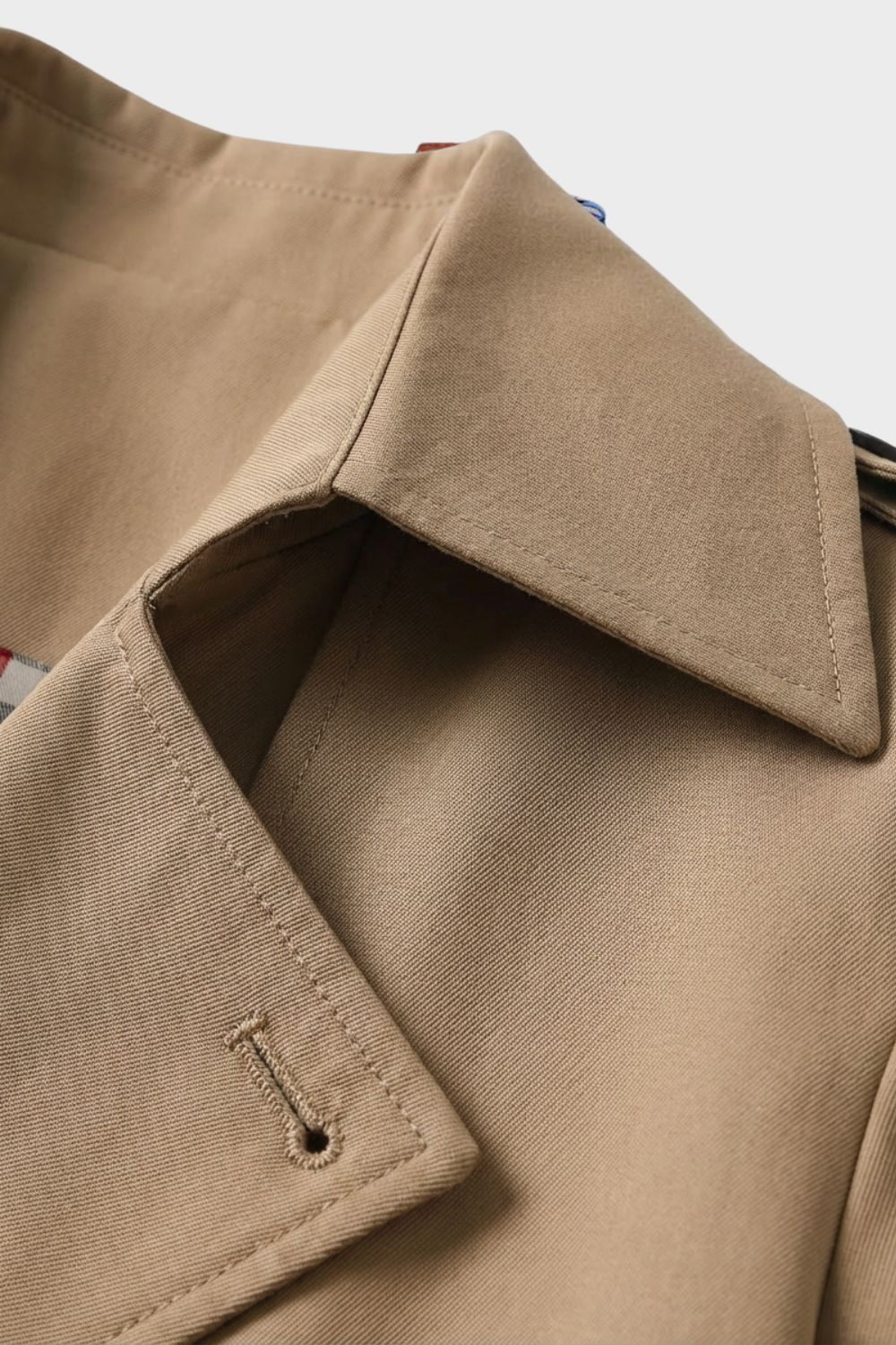 Women's Double Breasted Trench Coat with Belt