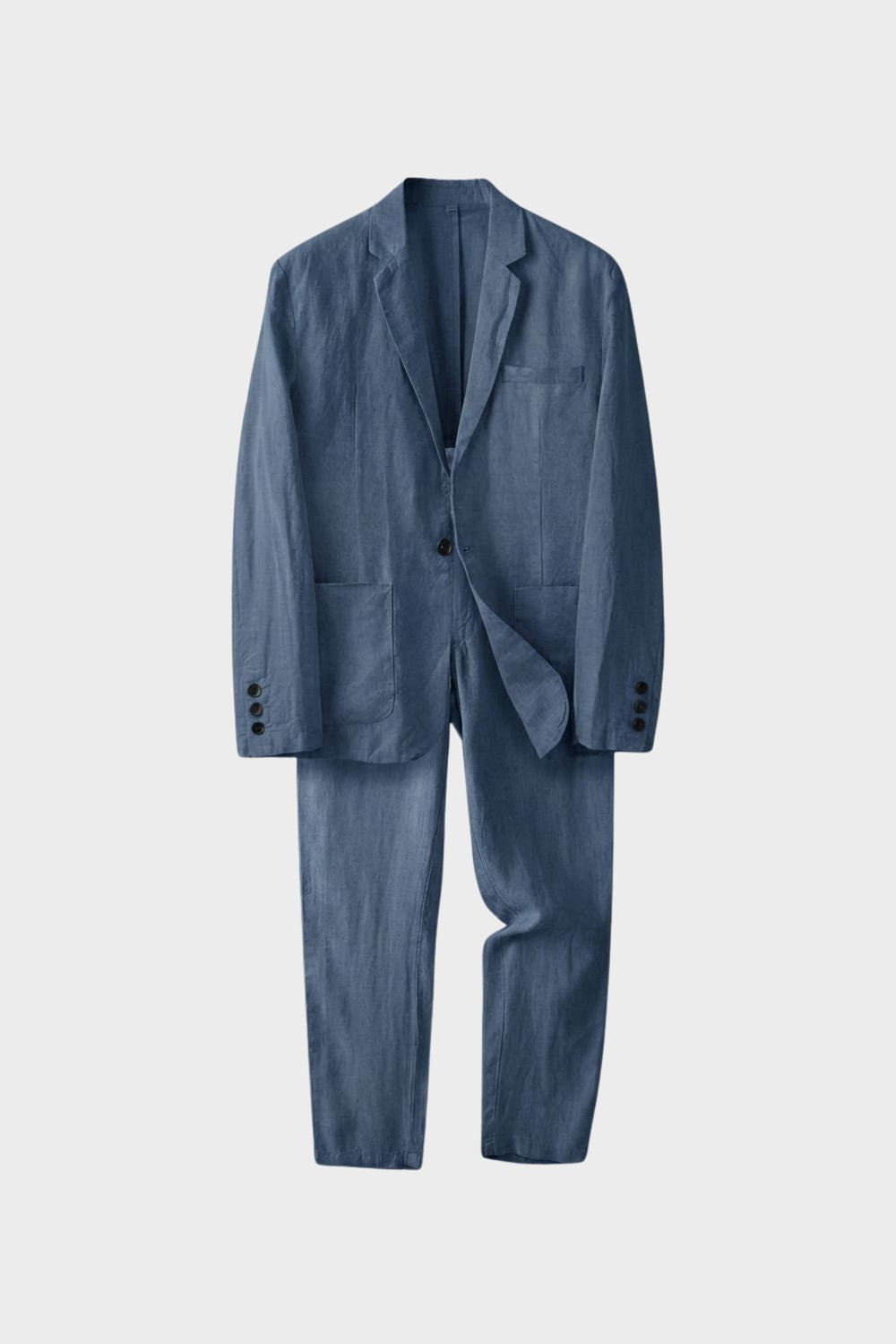 Men's Linen Suit with Jacket & Trousers