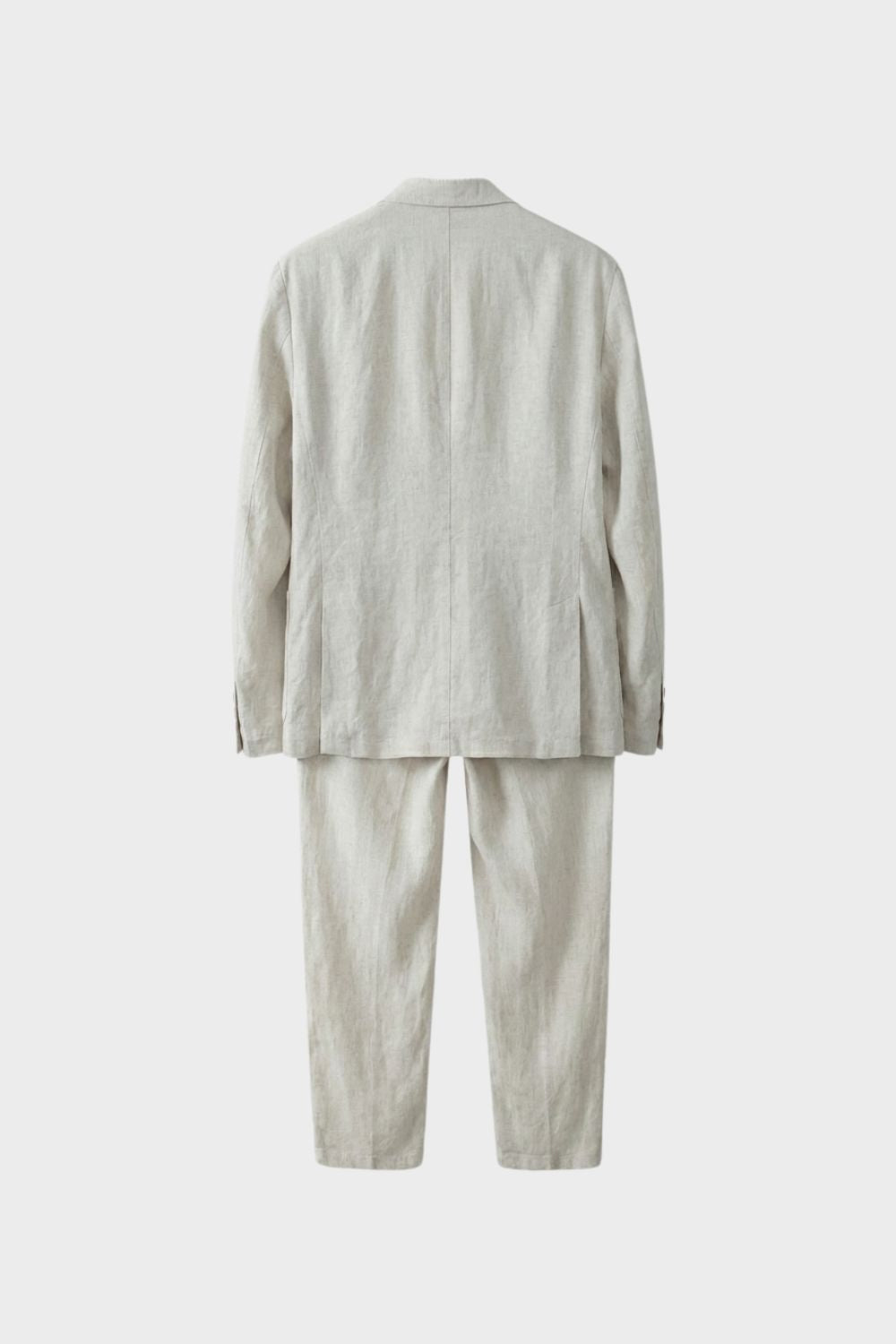 Men's Linen Suit with Jacket & Trousers
