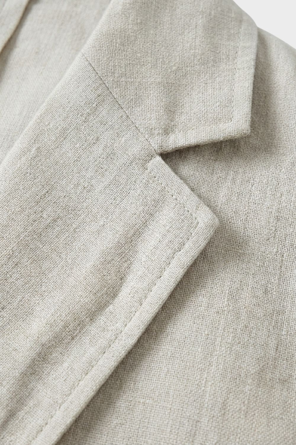 Men's Linen Suit with Jacket & Trousers