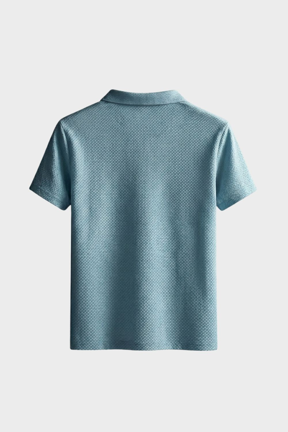 Men's Short Sleeve Polo Shirt with Buttons