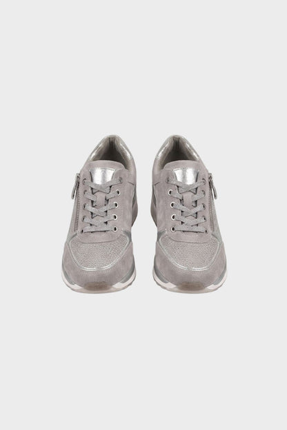 Women's Zip and Lace Sneakers