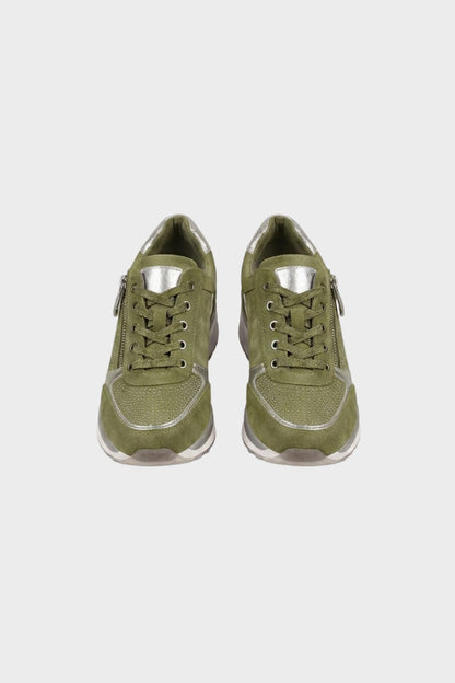 Women's Zip and Lace Sneakers