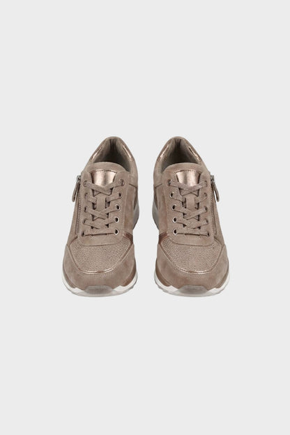 Women's Zip and Lace Sneakers