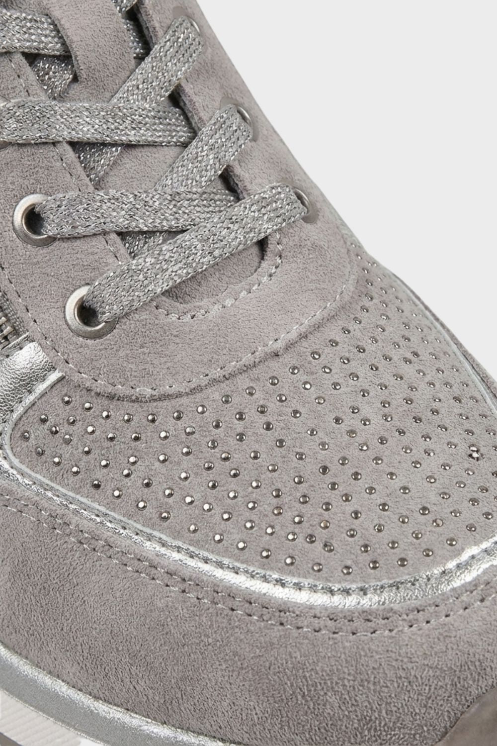 Women's Zip and Lace Sneakers