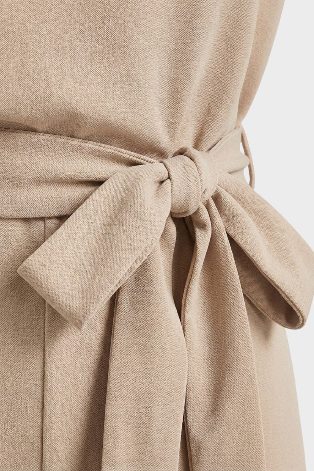 Women's Short Sleeve Long Jumpsuit with Tie Belt