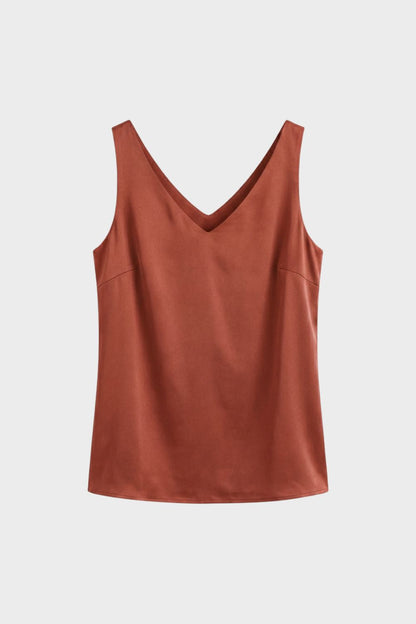 Sleeveless V-Neck Top for Women