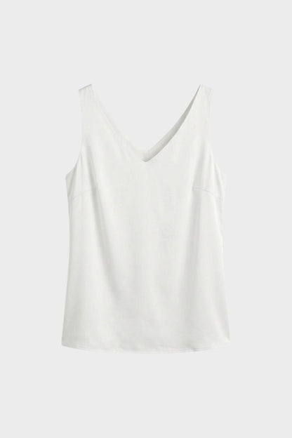 Sleeveless V-Neck Top for Women