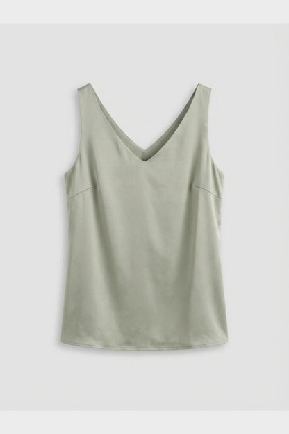 Sleeveless V-Neck Top for Women