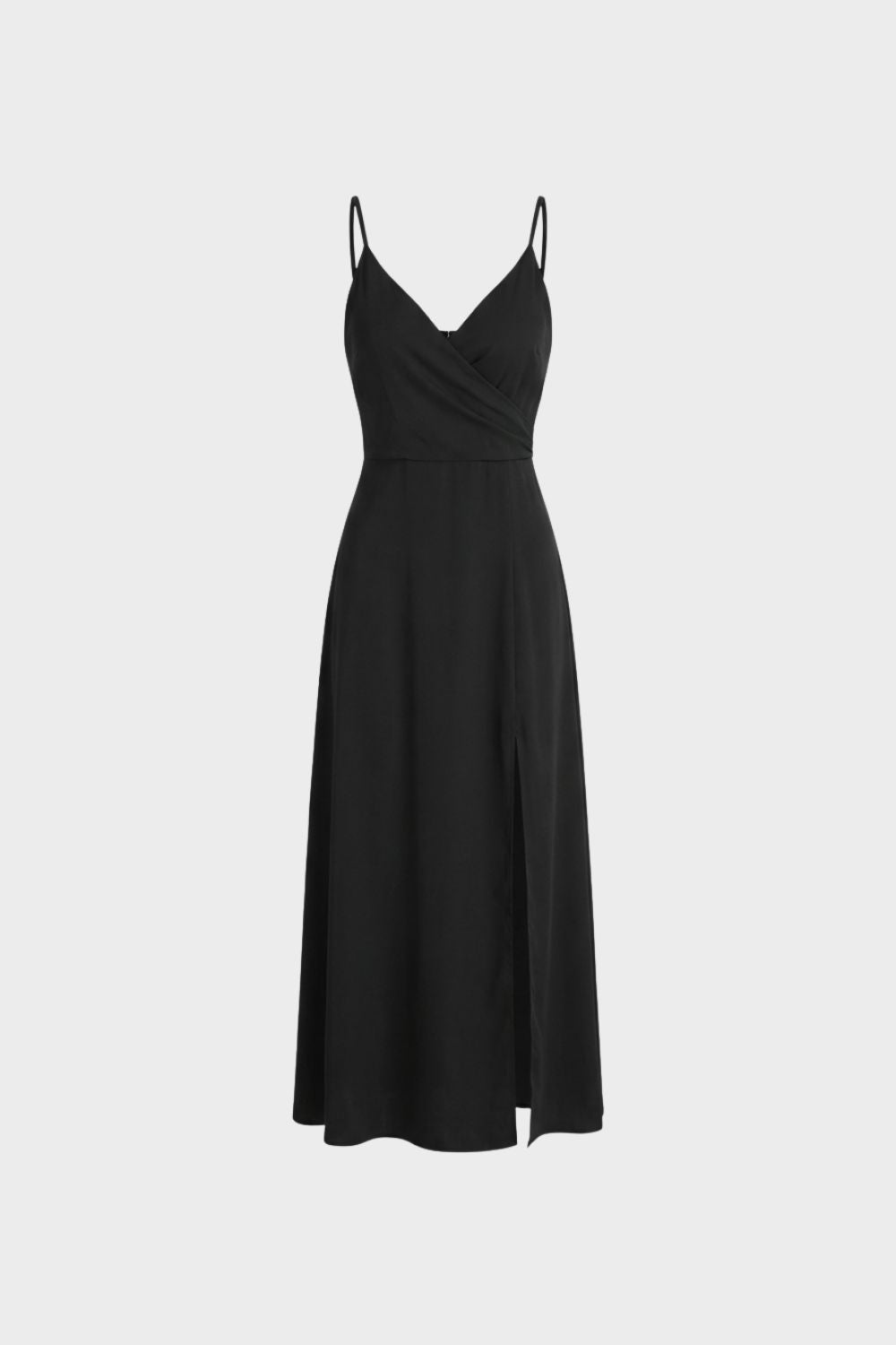Women's V-Neck Spaghetti Strap Maxi Dress