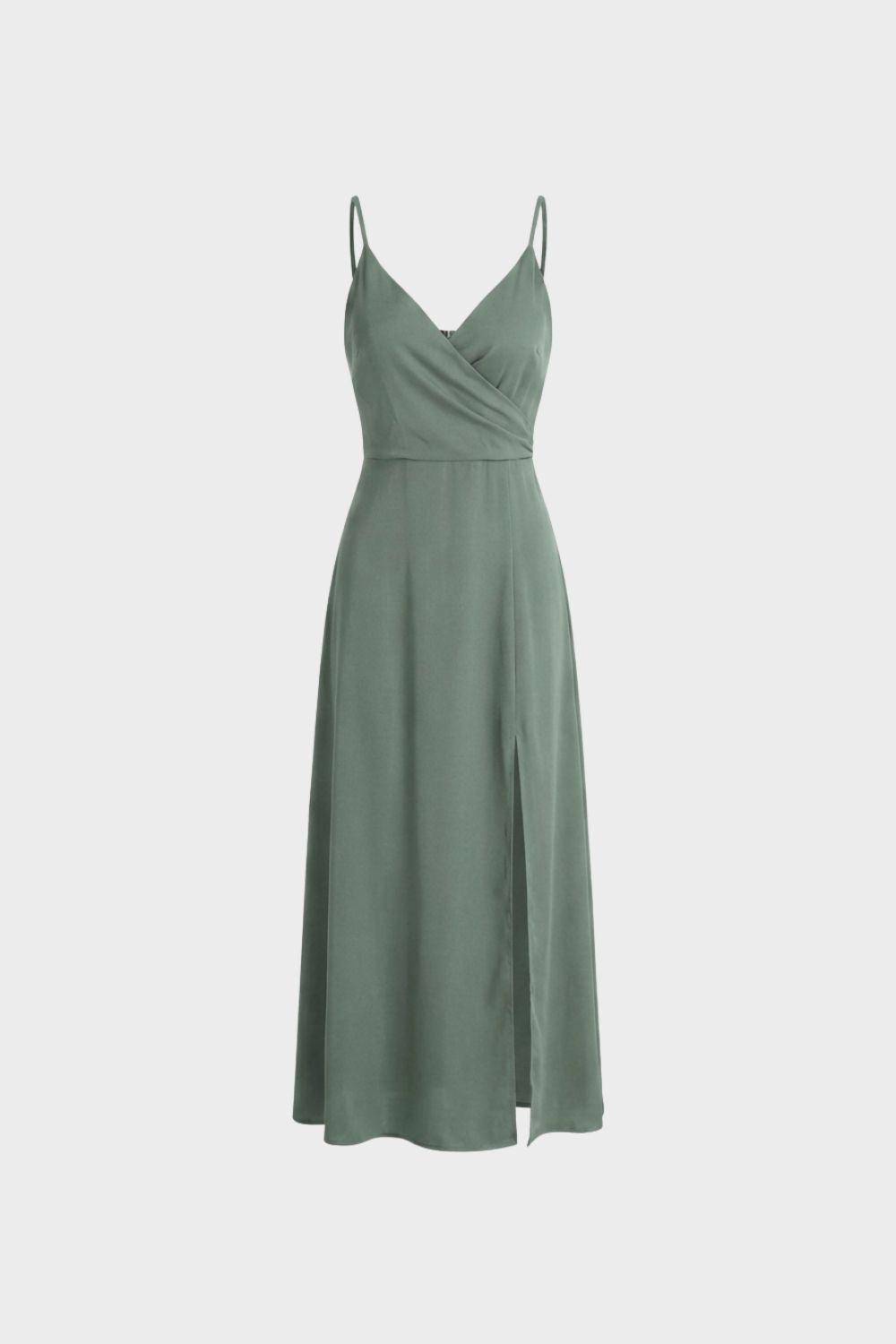 Women's V-Neck Spaghetti Strap Maxi Dress