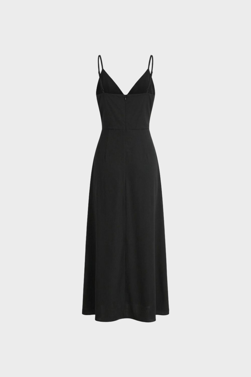 Women's V-Neck Spaghetti Strap Maxi Dress