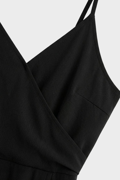 Women's V-Neck Spaghetti Strap Maxi Dress