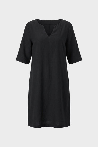 Women's V-Neck Short Sleeve Dress