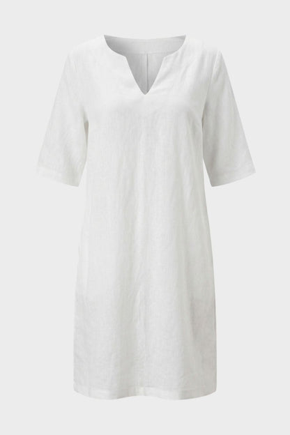 Women's V-Neck Short Sleeve Dress