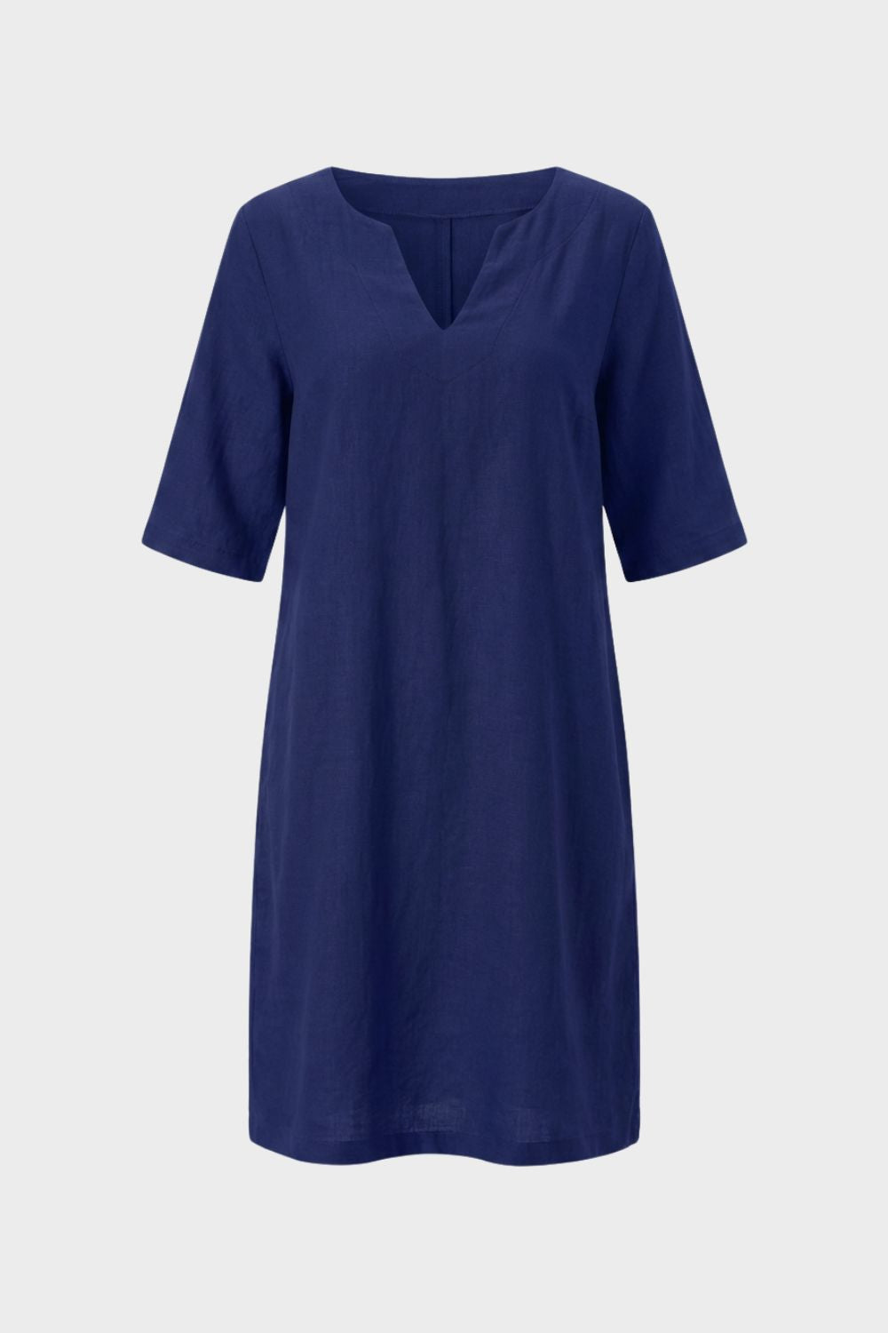 Women's V-Neck Short Sleeve Dress
