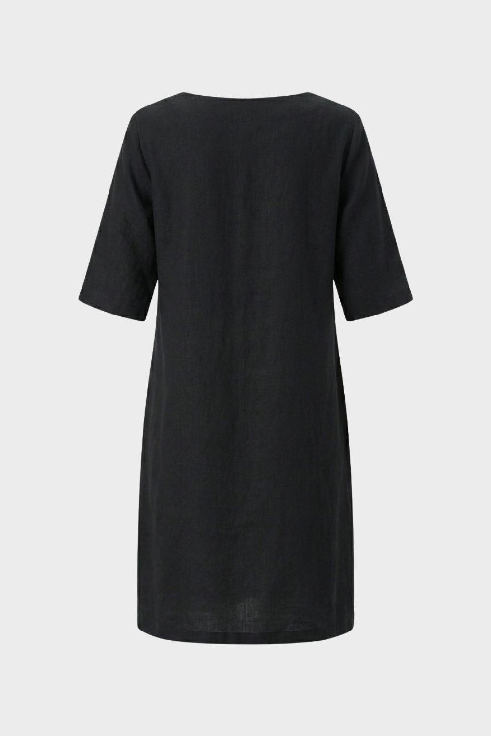 Women's V-Neck Short Sleeve Dress