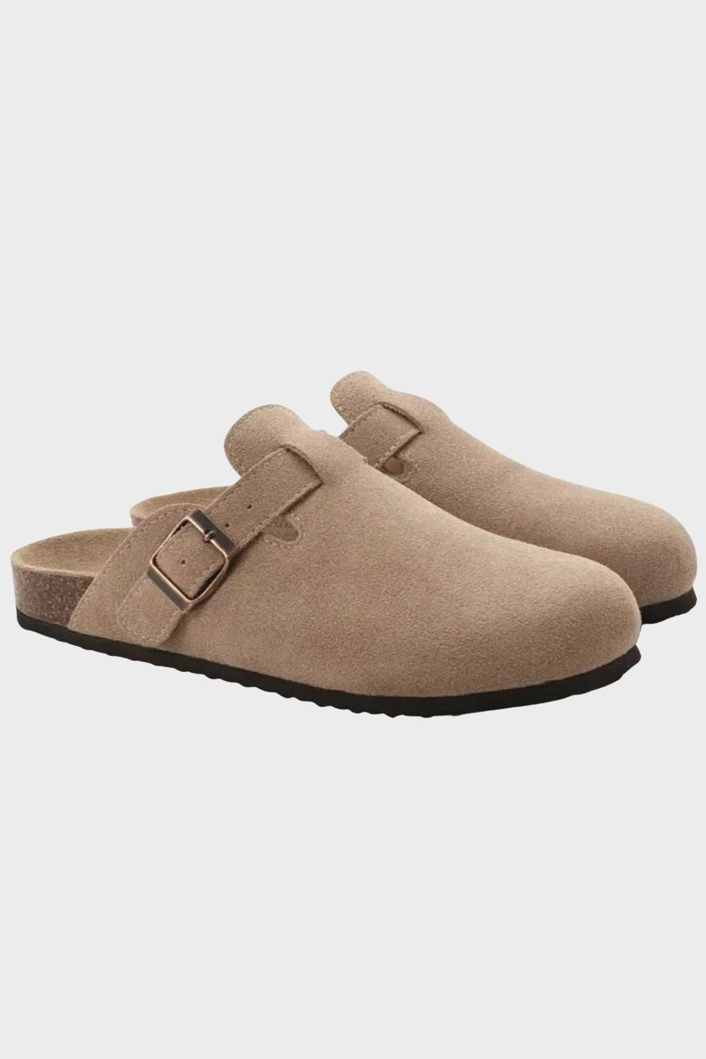 Women's Buckled Closed Clogs