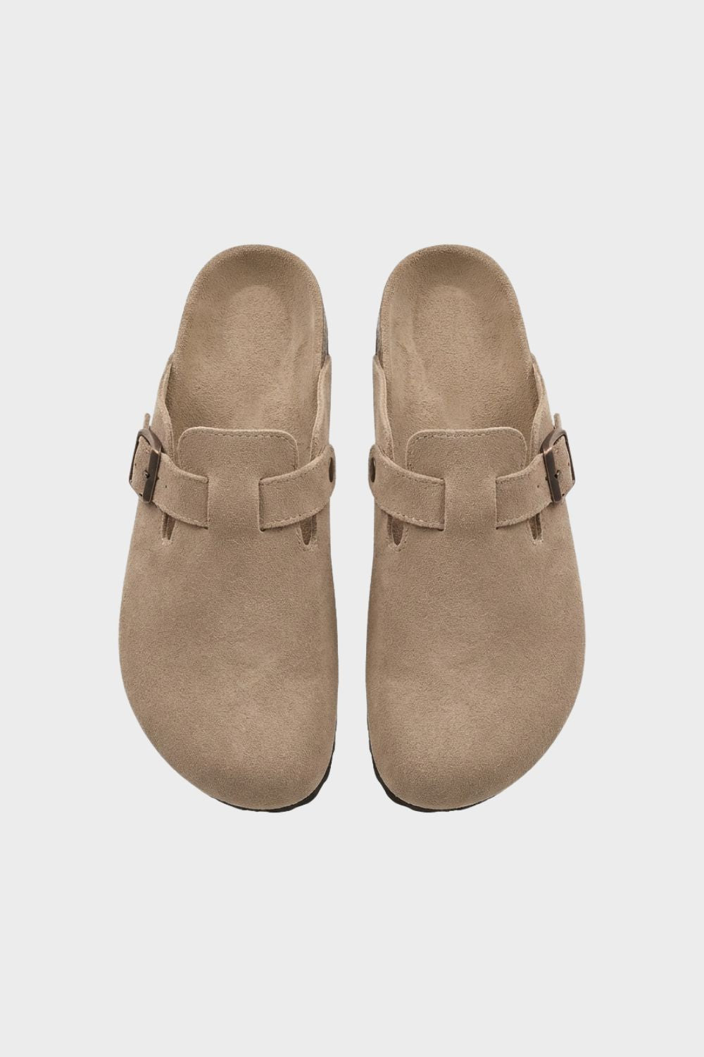 Women's Buckled Closed Clogs