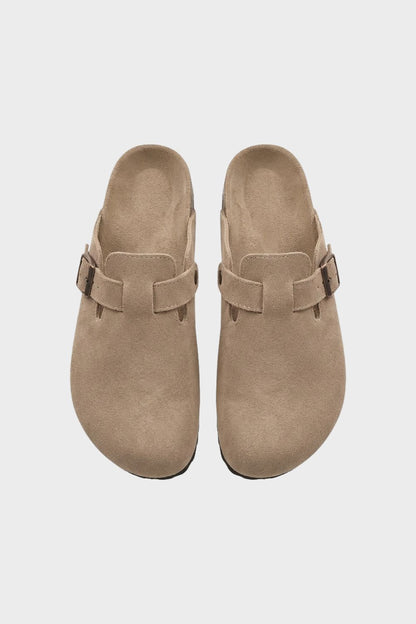 Women's Buckled Closed Clogs
