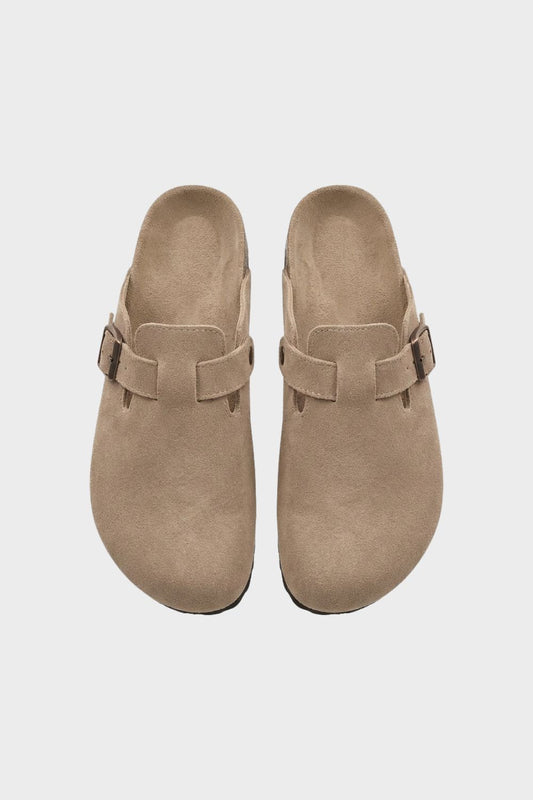 Women's Buckled Closed Clogs