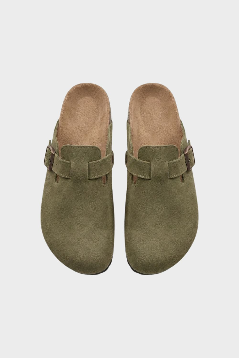 Women's Buckled Closed Clogs
