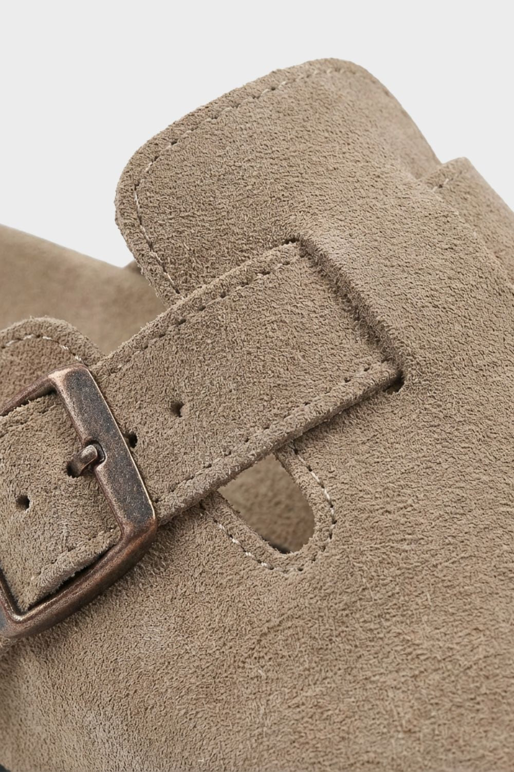 Women's Buckled Closed Clogs