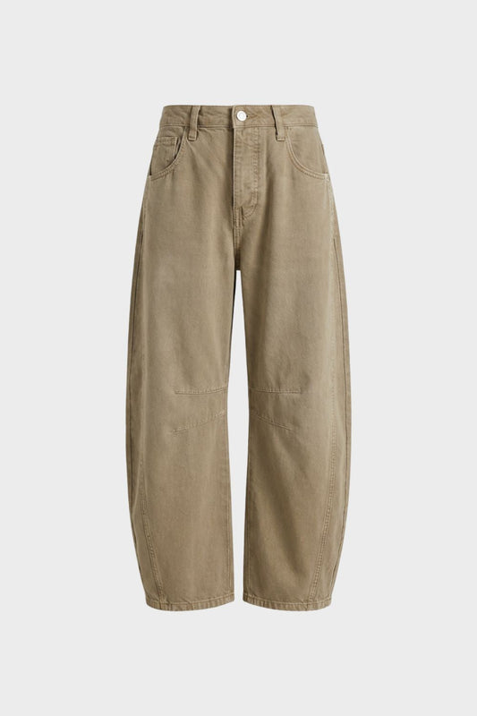 Women's High-Waisted Wide-Leg Jeans