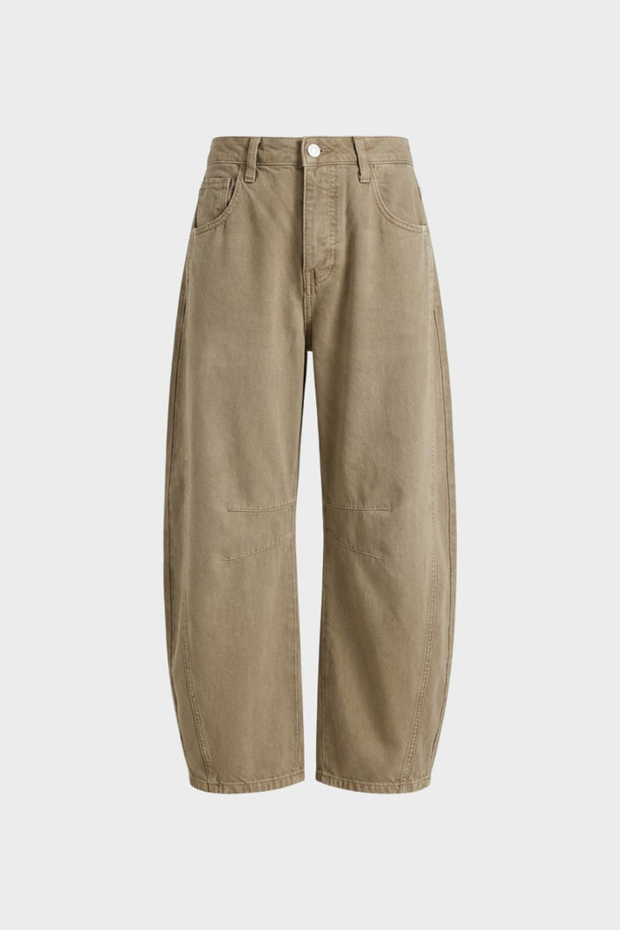 Women's High-Waisted Wide-Leg Jeans