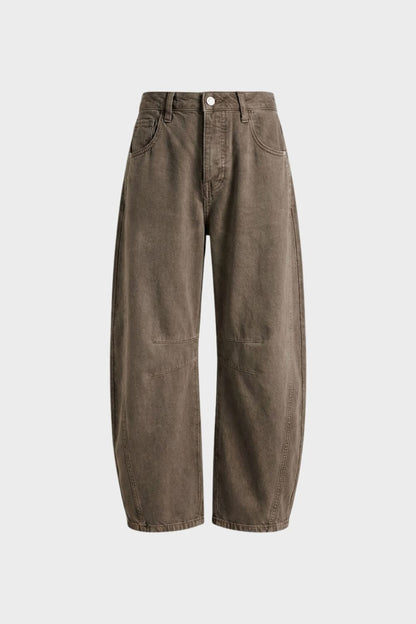 Women's High-Waisted Wide-Leg Jeans