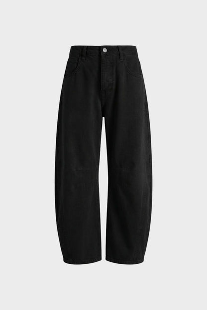 Women's High-Waisted Wide-Leg Jeans