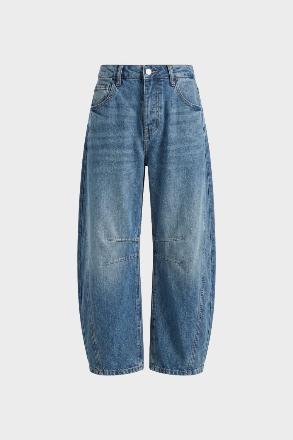 Women's High-Waisted Wide-Leg Jeans
