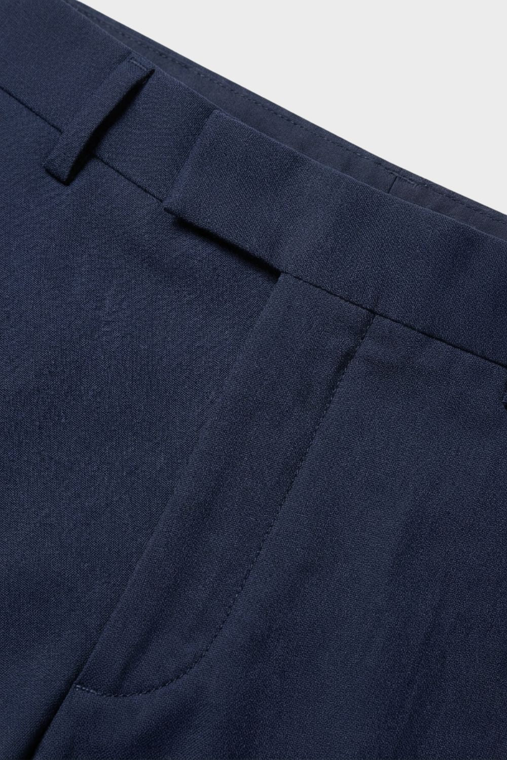 Slim Fit Men's Suit Trousers