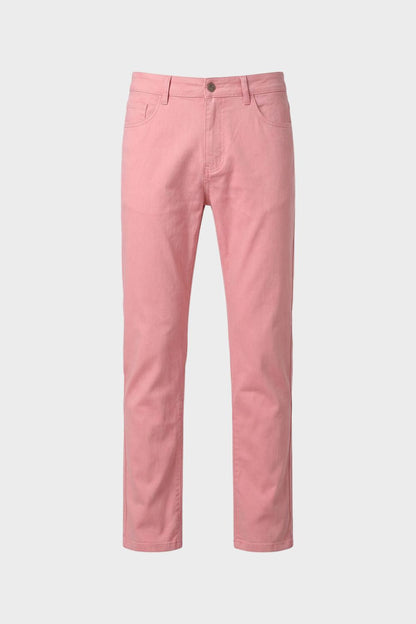 Men's Slim Fit Chino Pants with Pockets