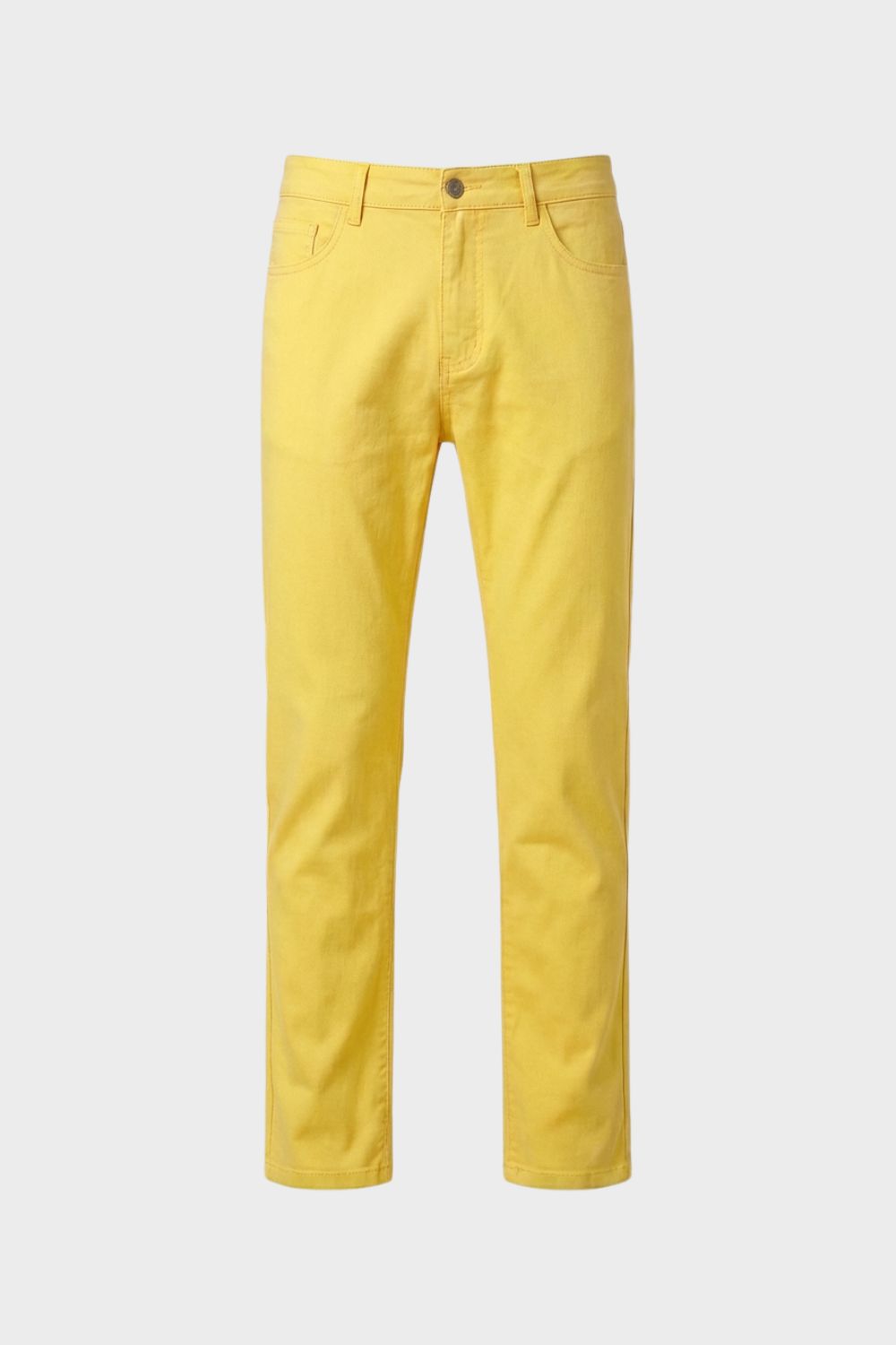 Men's Slim Fit Chino Pants with Pockets