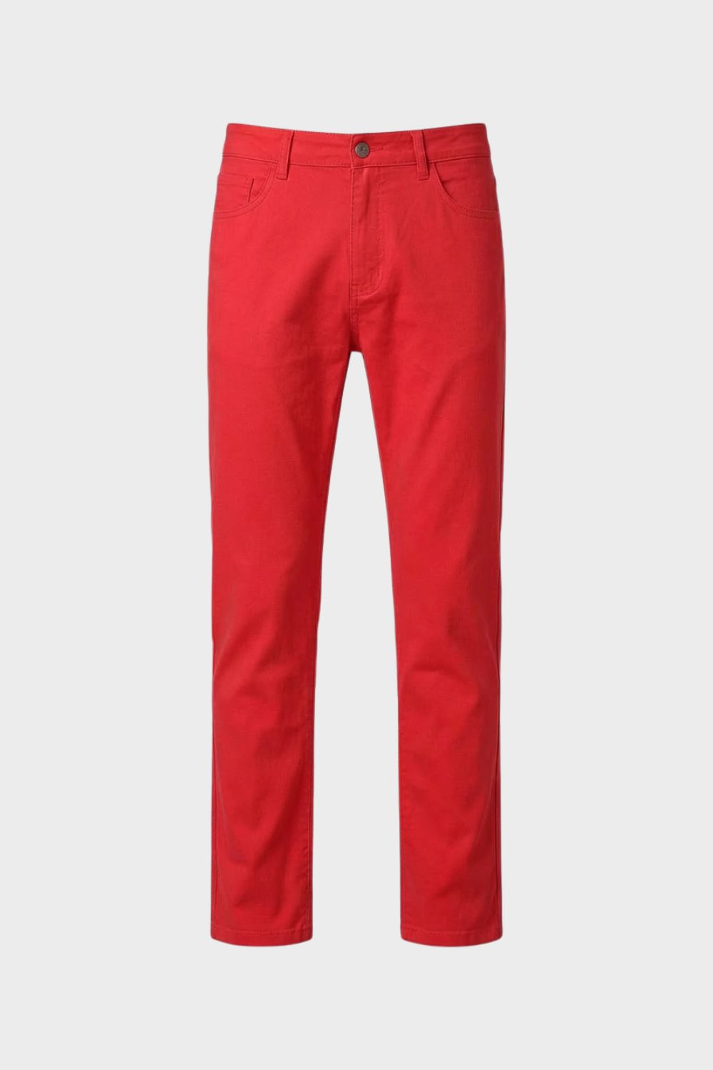 Men's Slim Fit Chino Pants with Pockets