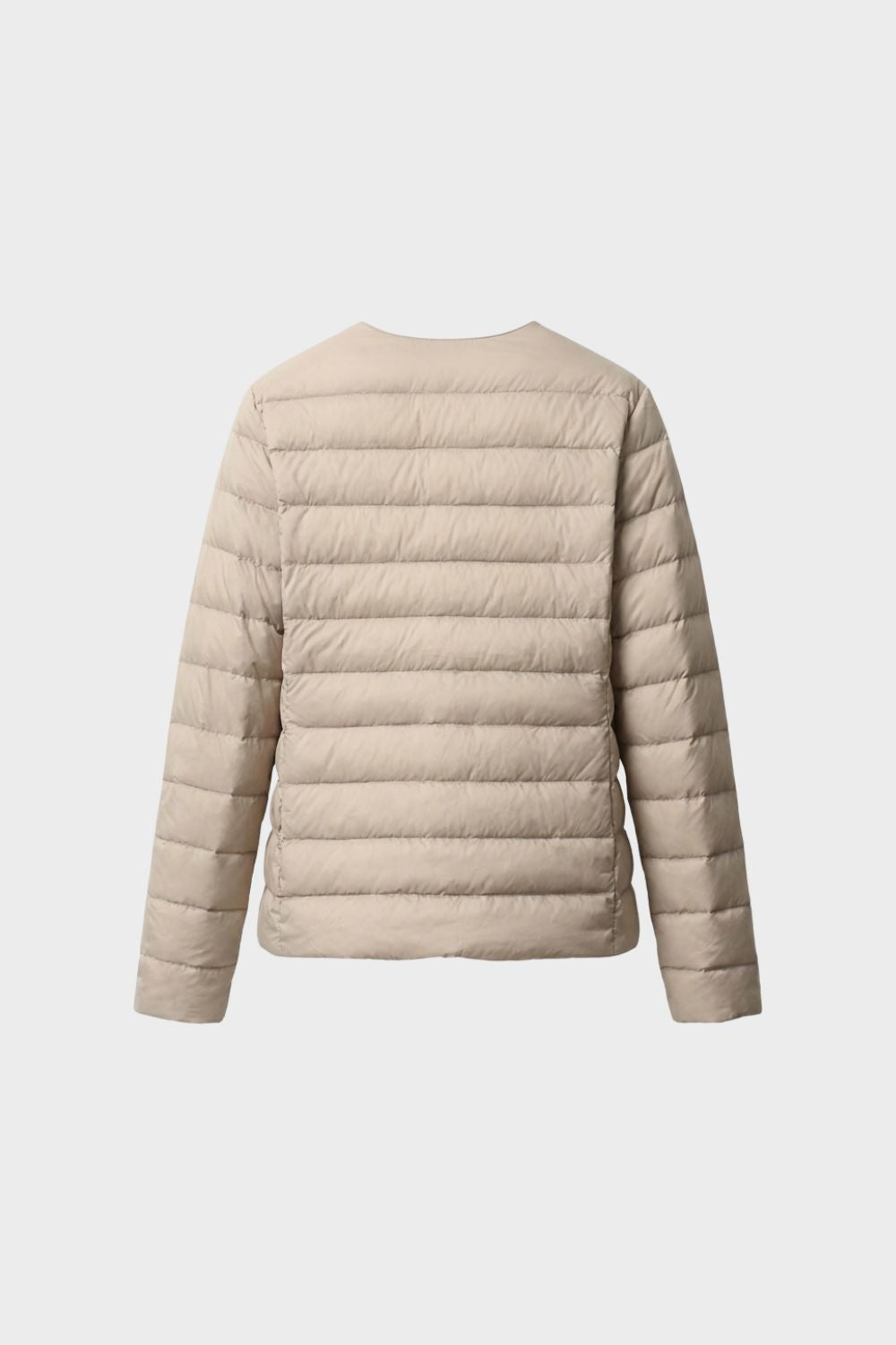 Lightweight Women's Quilted Jacket with Press Studs