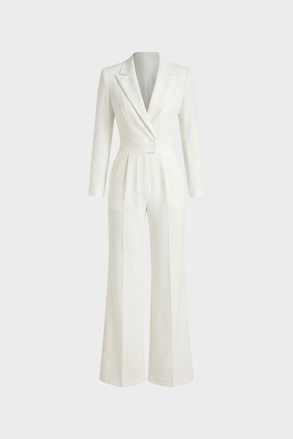 Elegant Bordeaux Wide-Leg Jumpsuit for Women