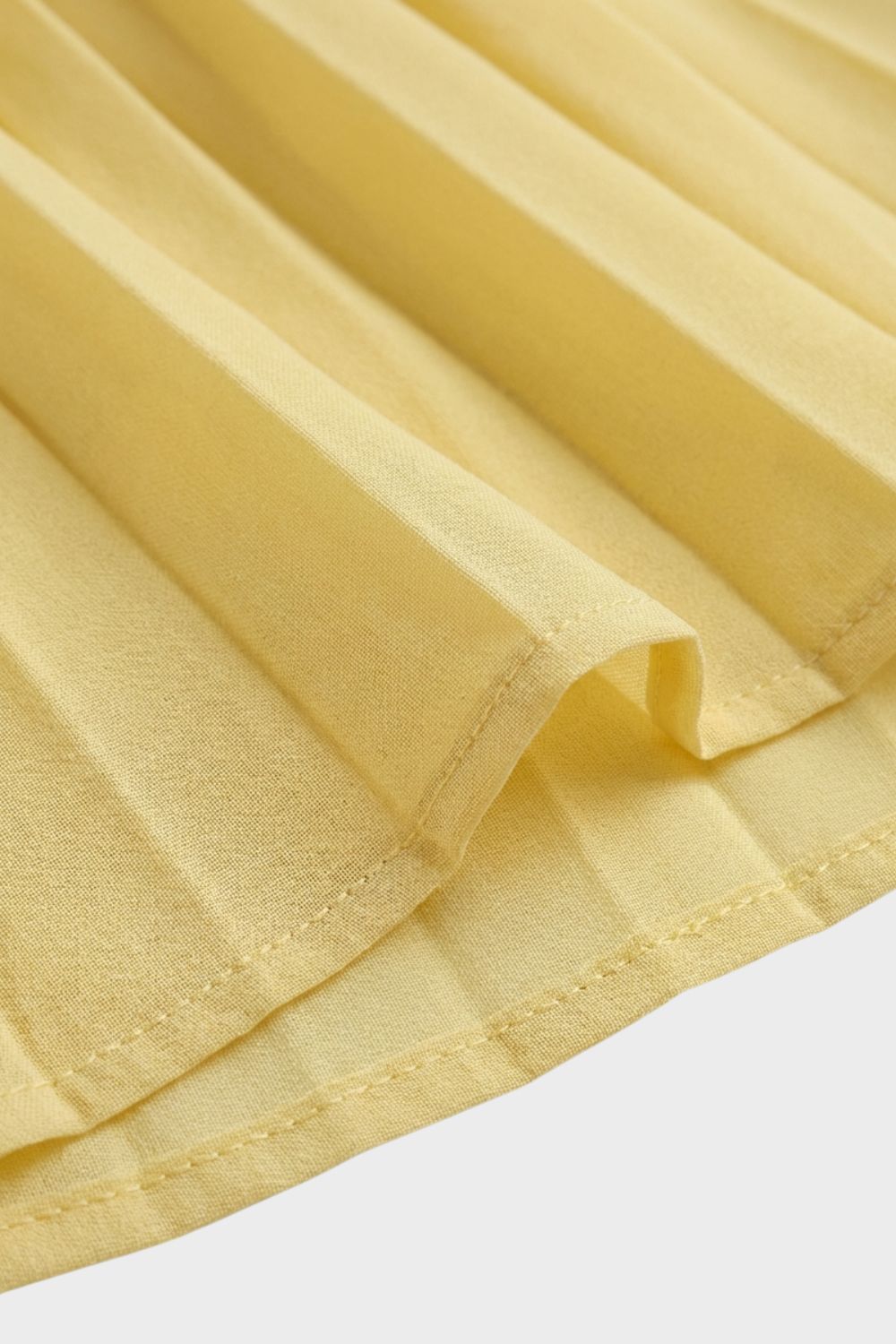 Pleated V-Neck Maxi Dress for Women