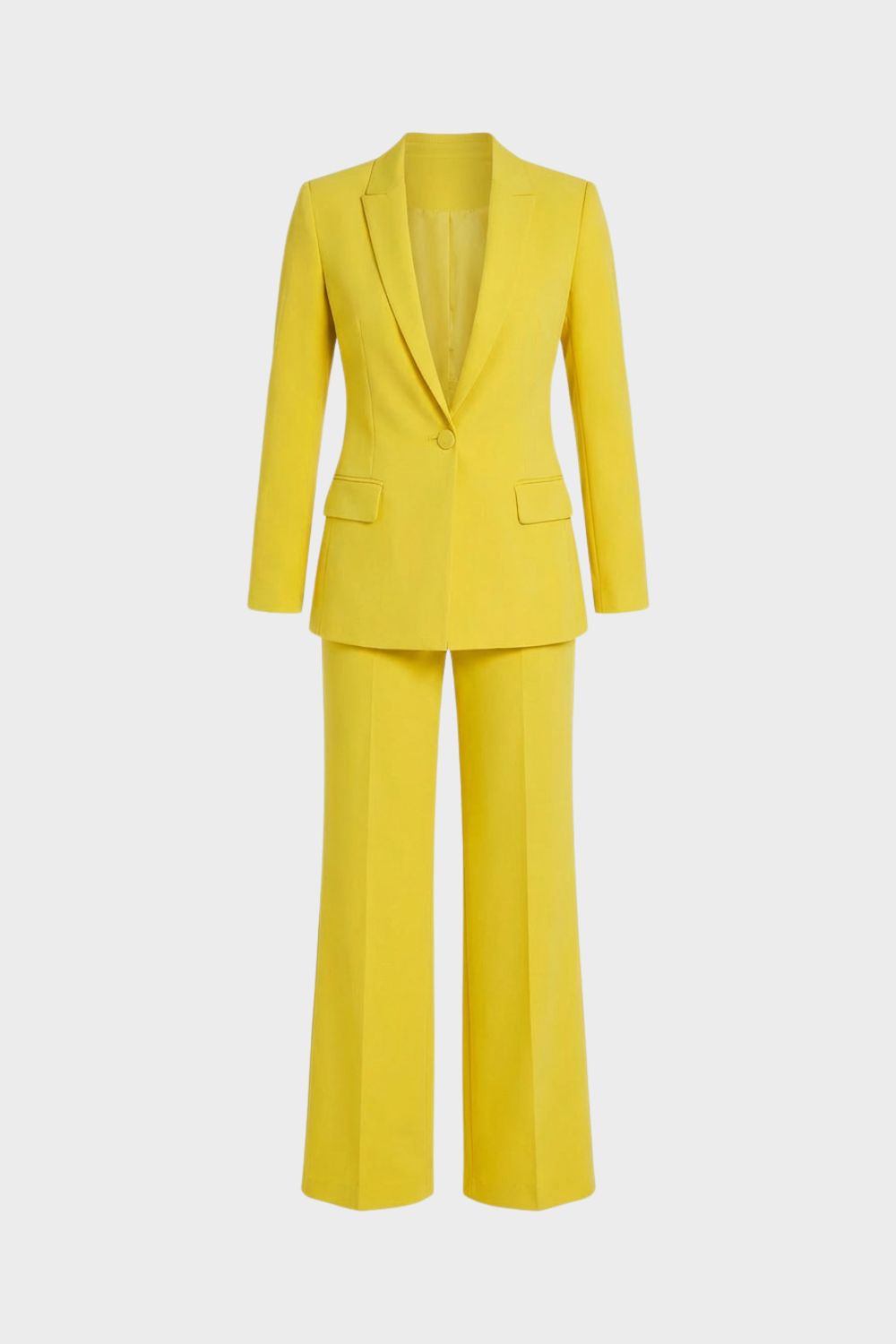 Women's Blazer Suit with Wide Trousers