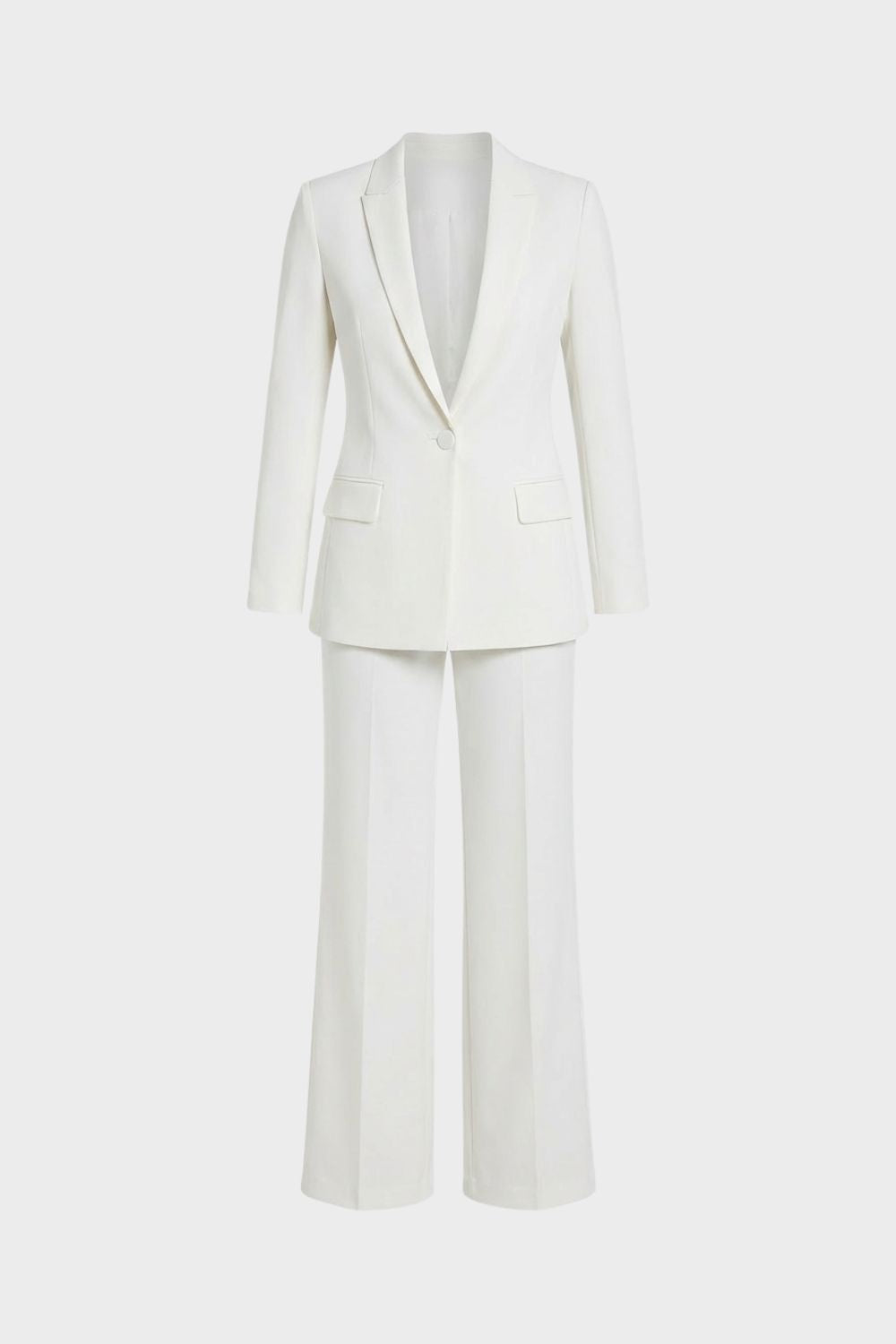 Women's Blazer Suit with Wide Trousers