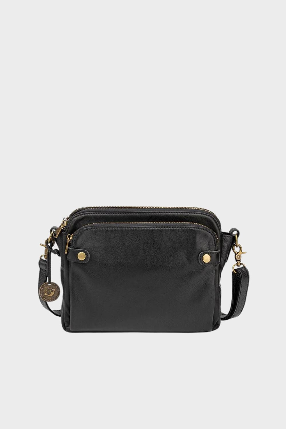 Women's Zippered Crossbody Bag